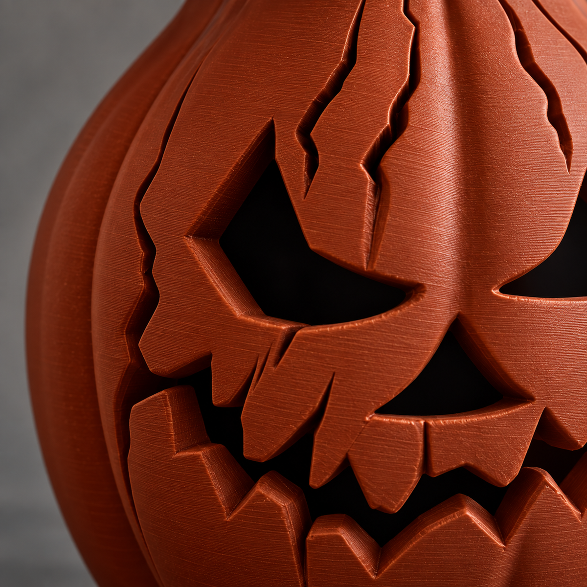 Creepy Pumpkin Vase