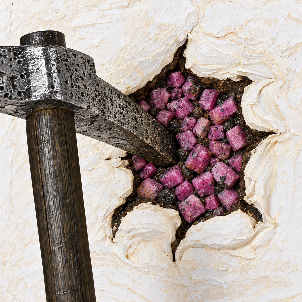 One More Strike Ruby — Detail — studio visualization