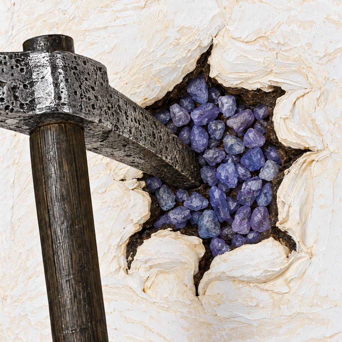 One More Strike Sapphire — Detail — studio visualization