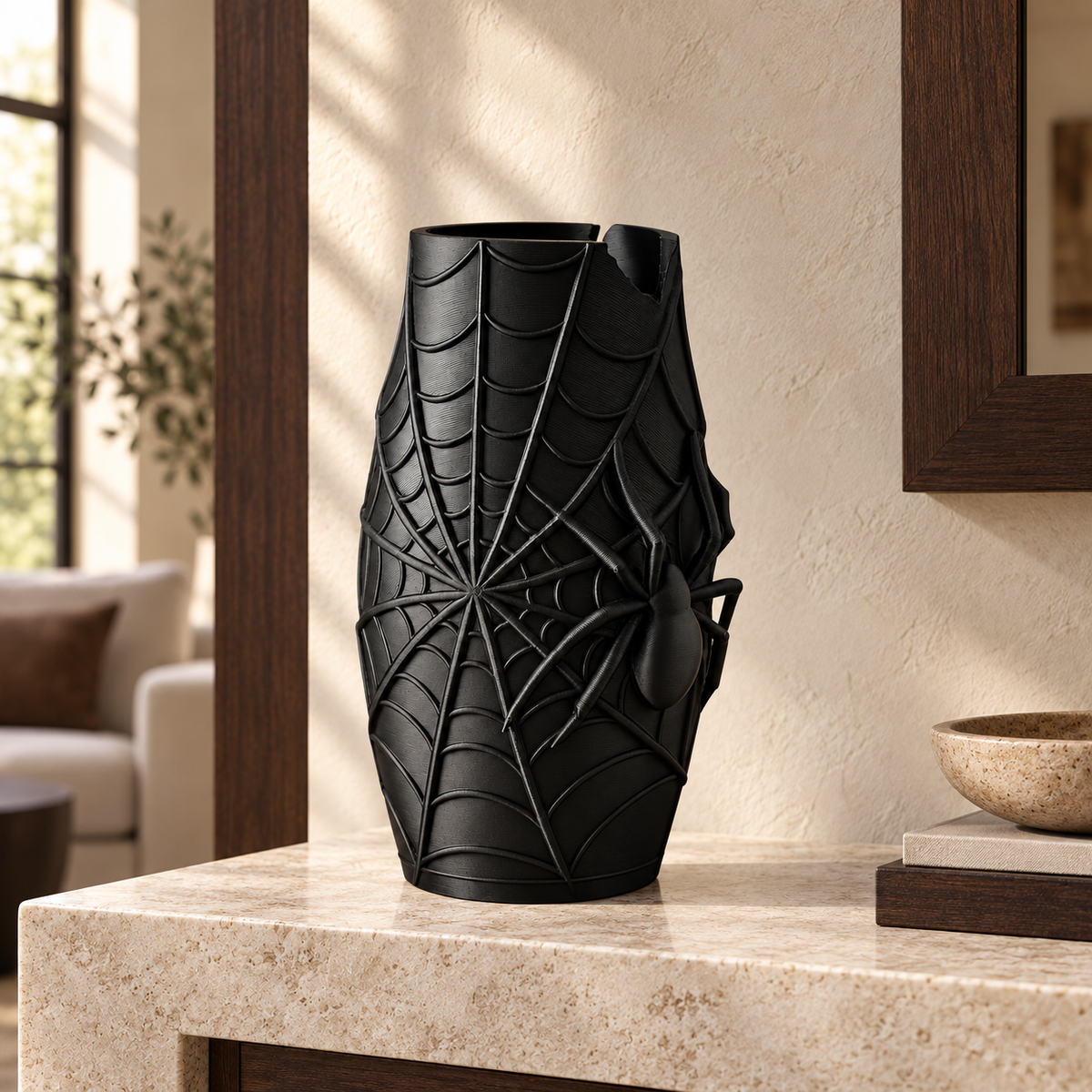 Spiderweb Vase